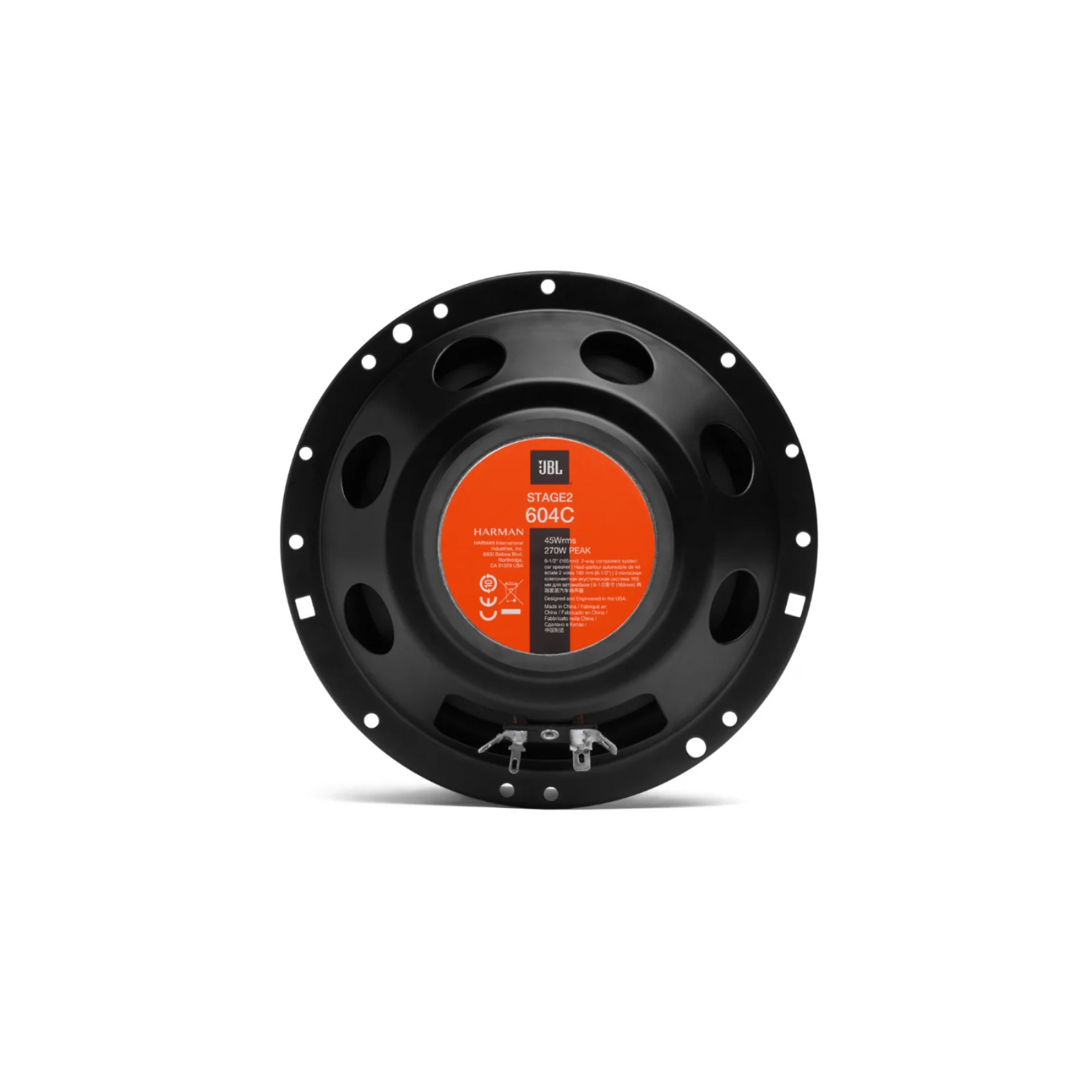 JBL Stage 2 604C 6.5 Inch 2 Way Component Car Door Speaker System 45w RMS - Image 4