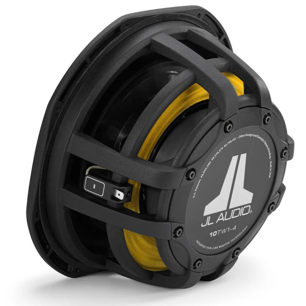 JL Audio 10TW1-4 10 Inch Sub TW1 Series Shallow Mount Subwoofer 4 ohm 300w RMS - Image 5