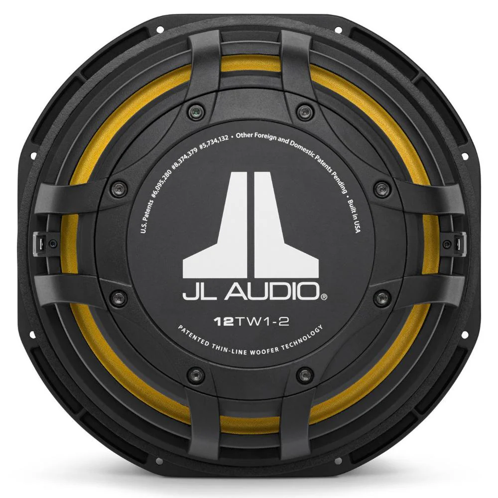 JL Audio 12TW1-2 12 Inch Sub TW1 Series Shallow Mount Subwoofer 2 ohm 300w RMS - Image 5