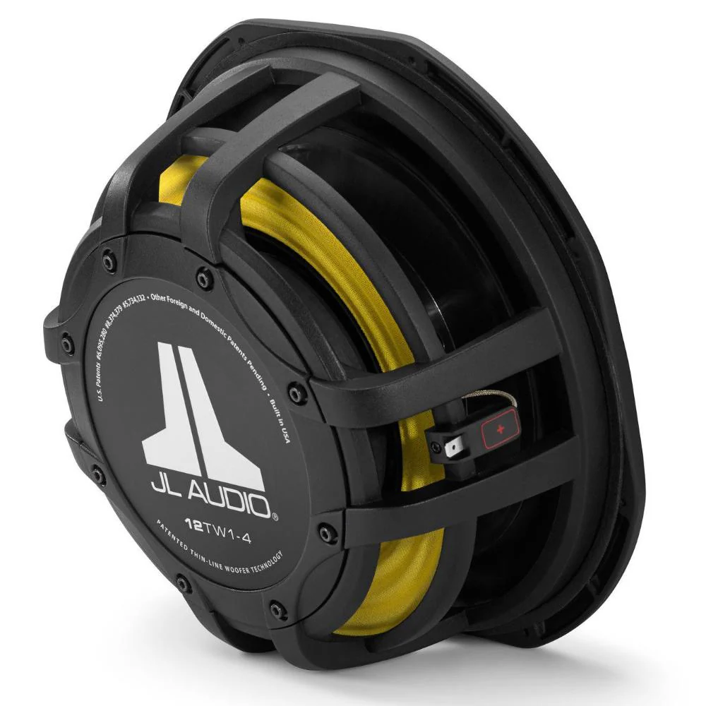 JL Audio 12TW1-4 12 Inch Sub TW1 Series Shallow Mount Subwoofer 4 ohm 300w RMS - Image 4