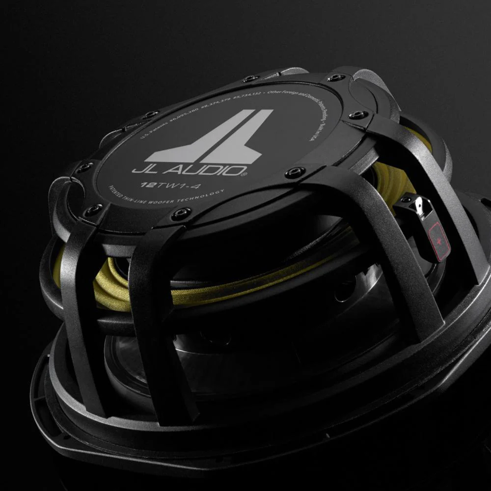 JL Audio 12TW1-4 12 Inch Sub TW1 Series Shallow Mount Subwoofer 4 ohm 300w RMS - Image 9