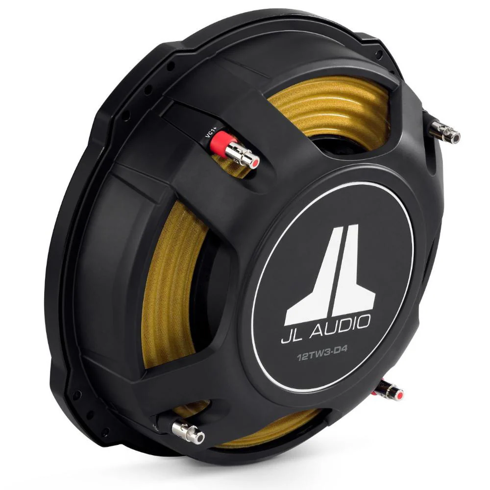 JL Audio 12TW3-D8 12 Inch TW3 Series Shallow Mount Subwoofer Dual 8 ohm 400w RMS - Image 4