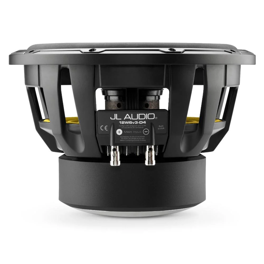 JL Audio 12W6V3-D4 W6 Series 12 Inch 30cm Dual 4 ohm Car Sub Subwoofer 600w RMS - Image 3