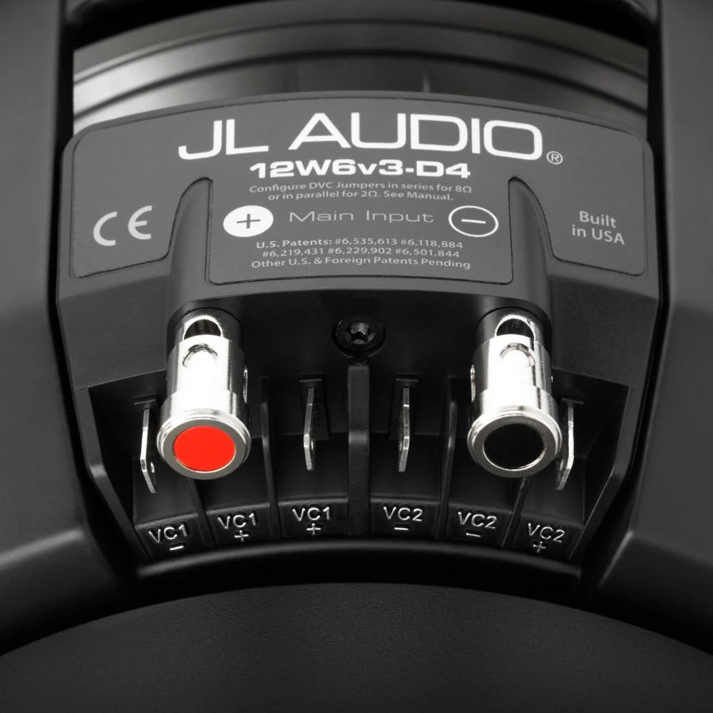 JL Audio 12W6V3-D4 W6 Series 12 Inch 30cm Dual 4 ohm Car Sub Subwoofer 600w RMS - Image 5