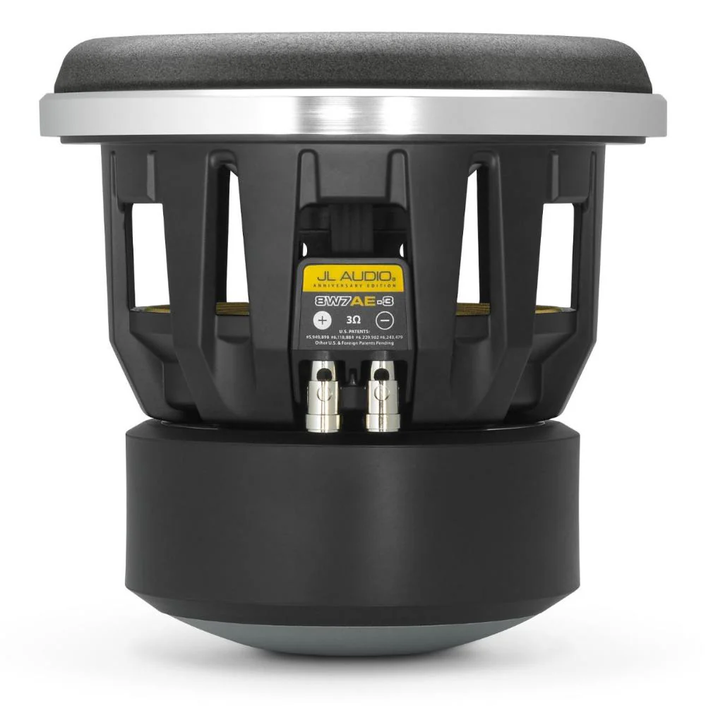 JL Audio 8W7AE-3 W7 Series Anniversary Edition 8 Inch Sub Subwoofer 500w RMS - Image 4