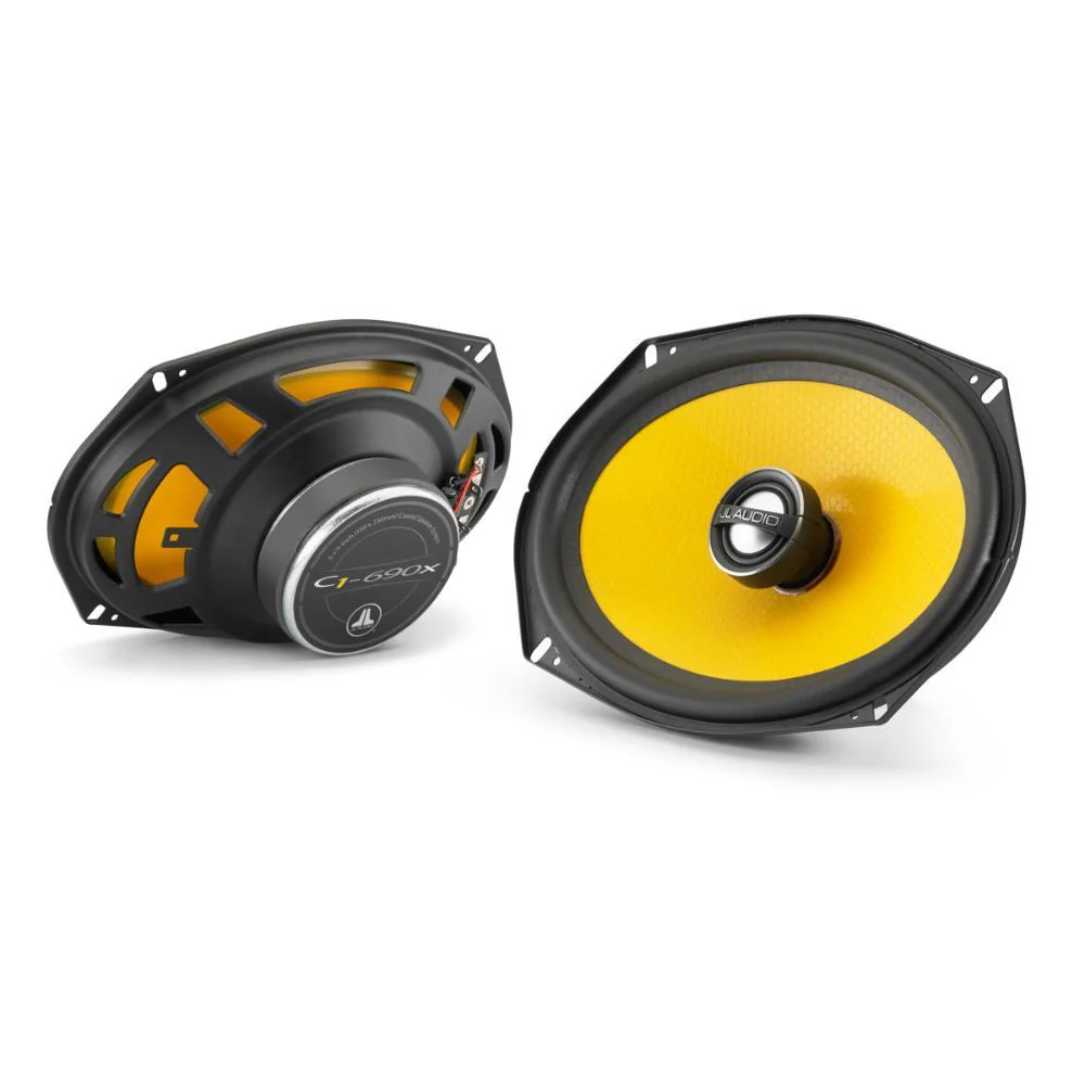 JL Audio C1-690x C1 Series 6x9" Coaxial Car Parcel Shelf Speakers 60w RMS Pair - Image 2