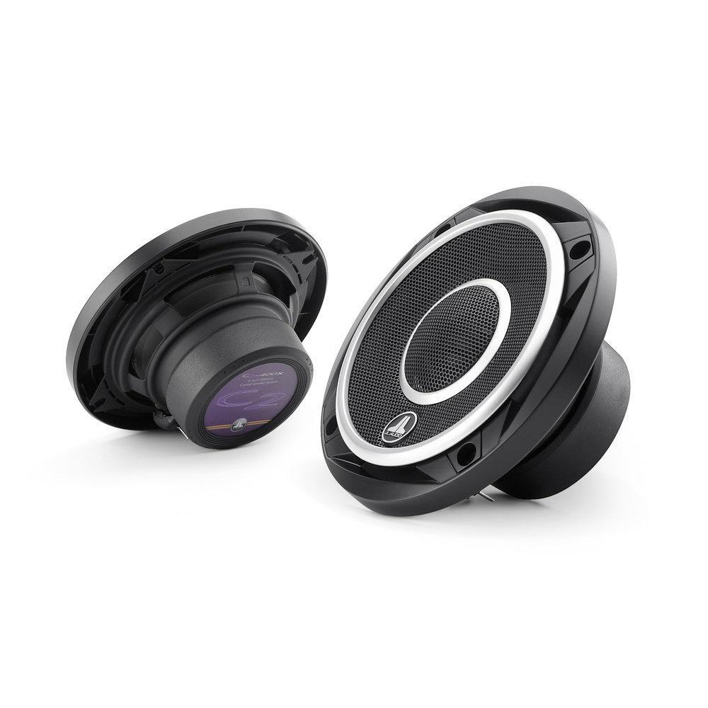 JL Audio C2-400x C2 Series 4" 10cm Coaxial Car Door Dash Speakers 35w RMS Pair - Image 2