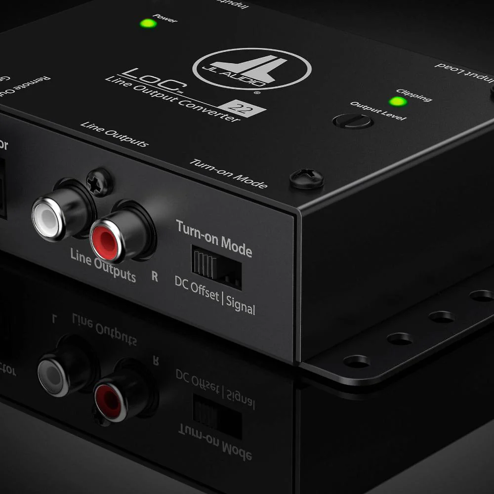 JL Audio LoC-22 Fully Active 2 Channel Speaker Level to Line Output Converter - Image 7