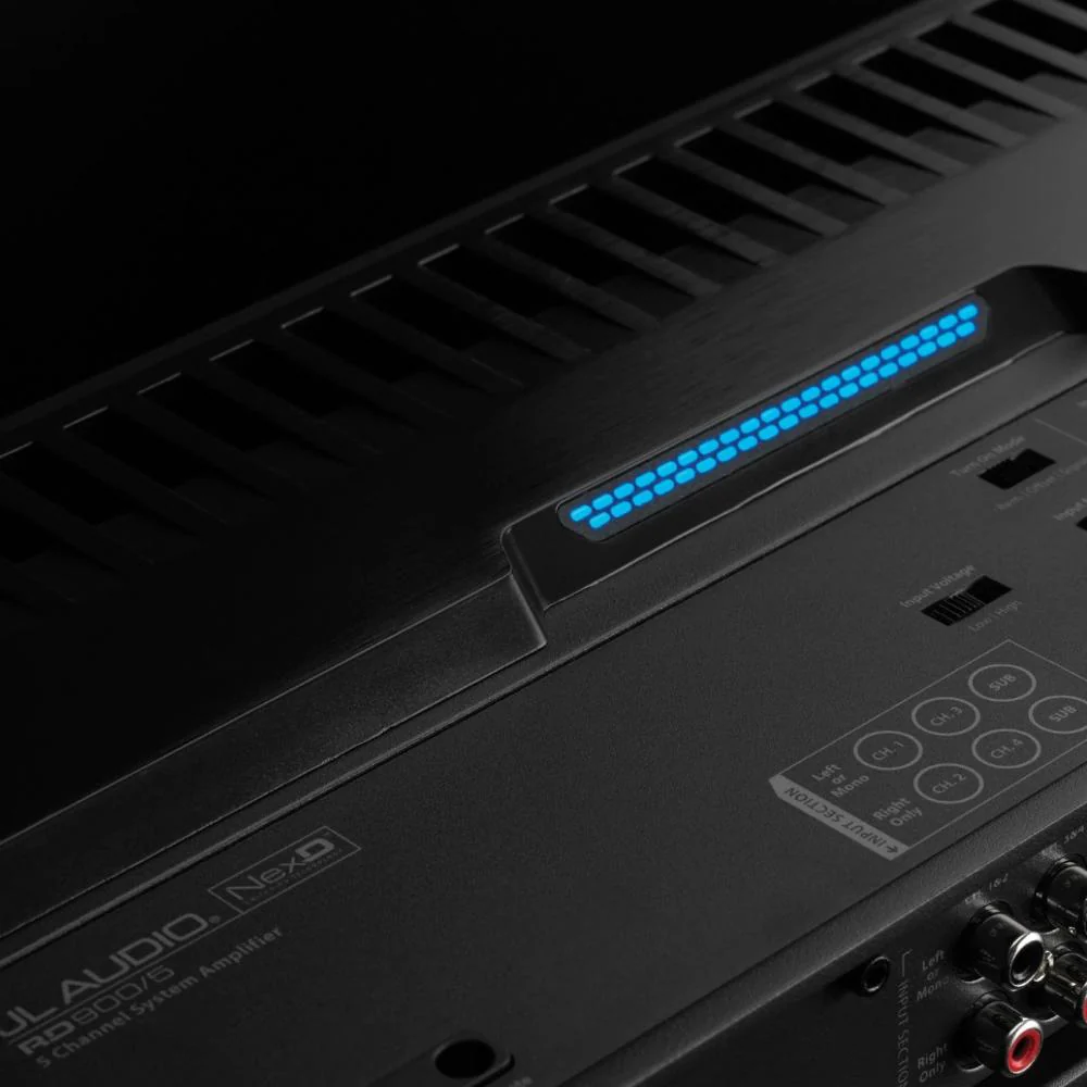 JL Audio RD900/5+ RD Series 5 Channel Stereo Subwoofer Amplifier 900w RMS - Image 8