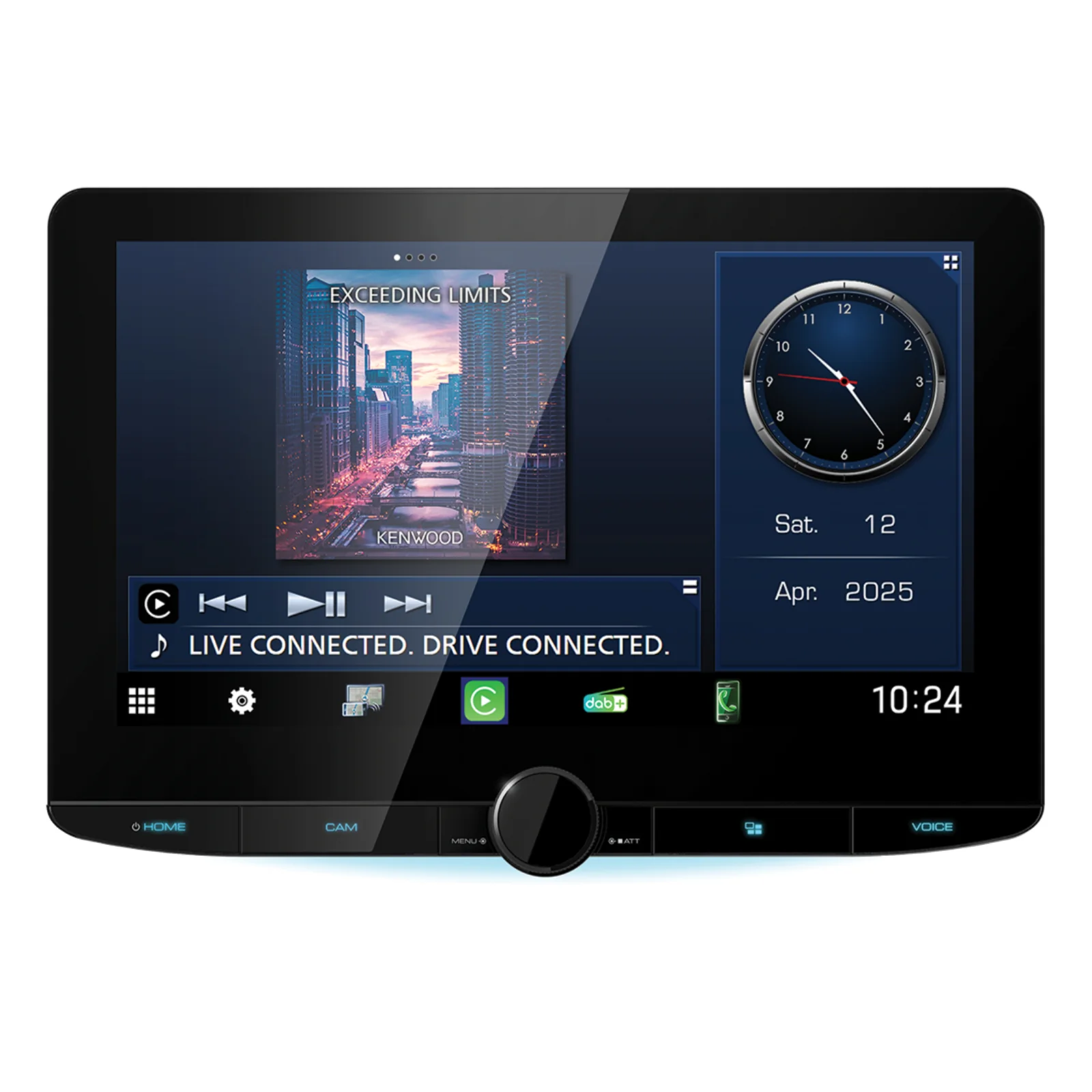 Kenwood DMX9724XDS Wireless Apple CarPlay Android Auto DAB Bluetooth Car Stereo - Image 4