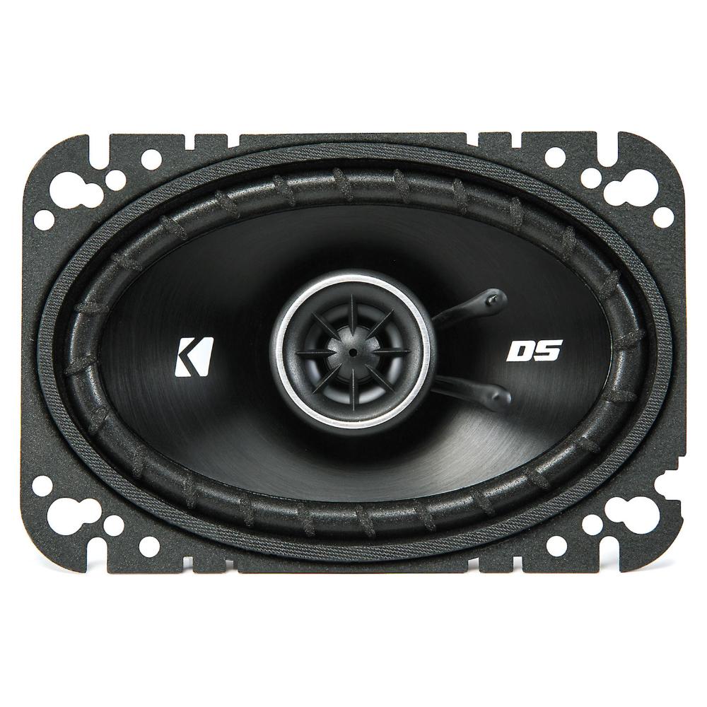 Kicker 43DSC4604 DS Series 4x6" 2 Way Car Door Shelf Coaxial Speakers 30w RMS - Image 4