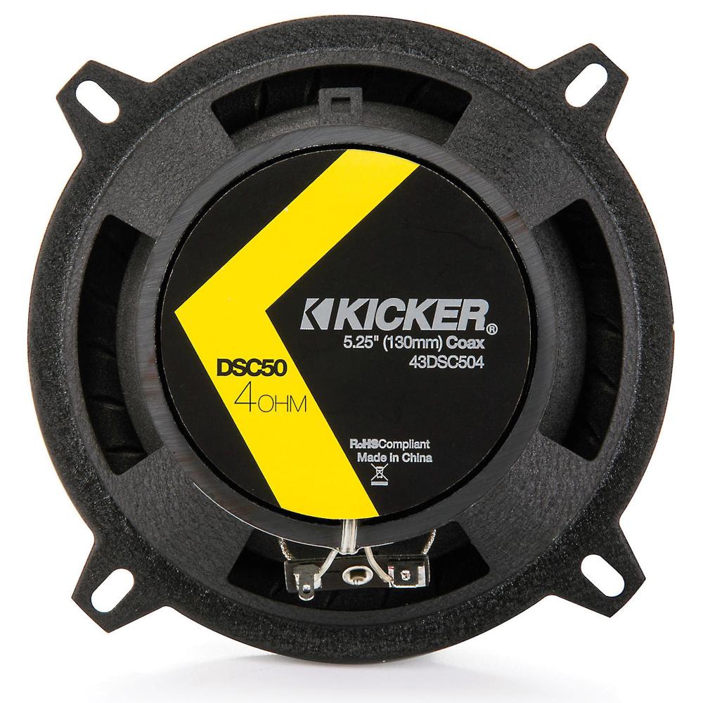 Kicker 43DSC504 DS Series 5.25" 13cm 2 Way Car Door Coaxial Speakers 50w RMS - Image 10
