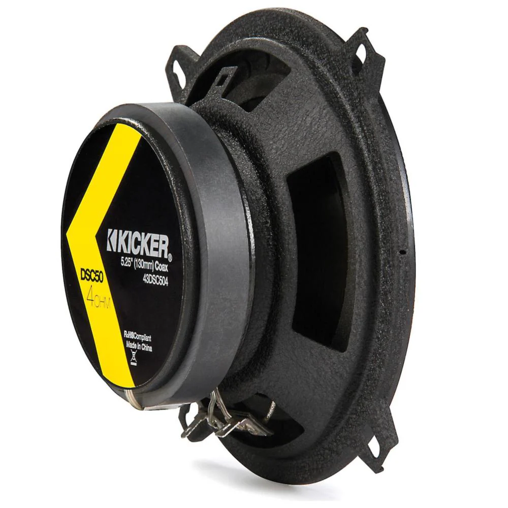 Kicker 43DSC504 DS Series 5.25" 13cm 2 Way Car Door Coaxial Speakers 50w RMS - Image 8