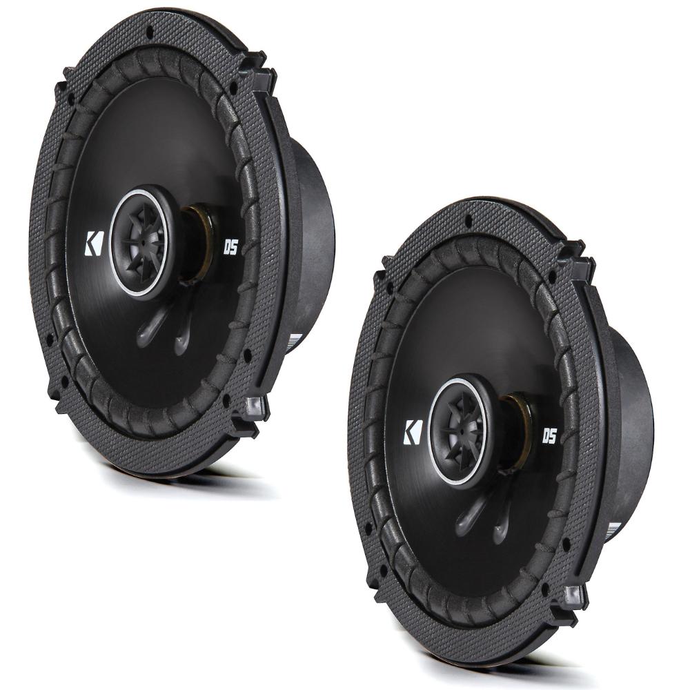 Kicker 43DSC6504 DS Series 6.5" 16.5cm 2 Way Car Door Coaxial Speakers 60w RMS