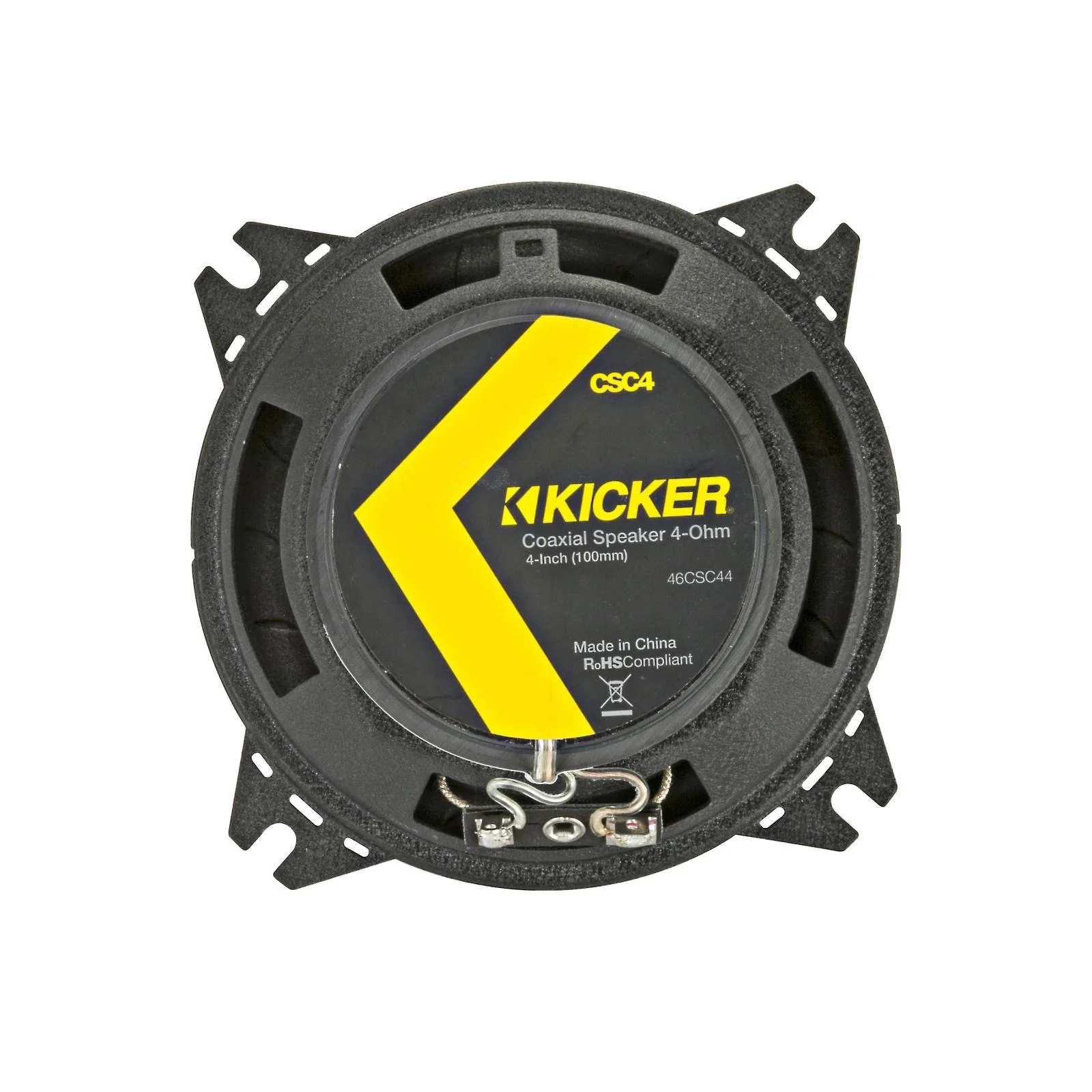 Kicker 46CSC44 CS Series 4" 10cm 2 Way Car Door Dash Coaxial Speakers 50w RMS Pair - Image 4