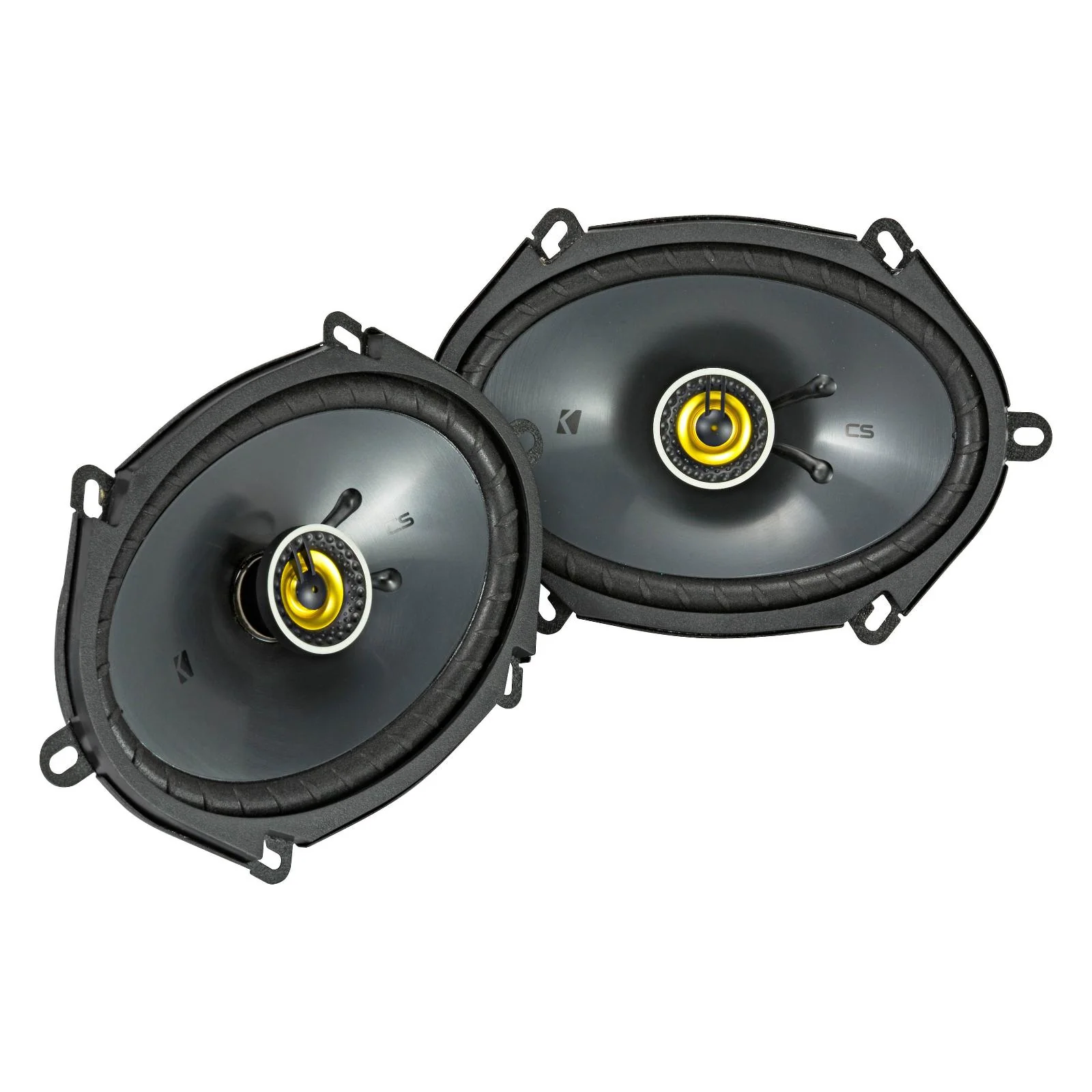 Kicker 46CSC684 CS Series 6x8" 2 Way Car Door Shelf Coaxial Speakers 75w RMS - Image 4