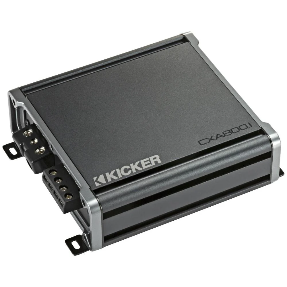 Kicker 46CXA800.1 Amp 1 Channel Mono Subwoofer Car Amplifier up to 800w RMS