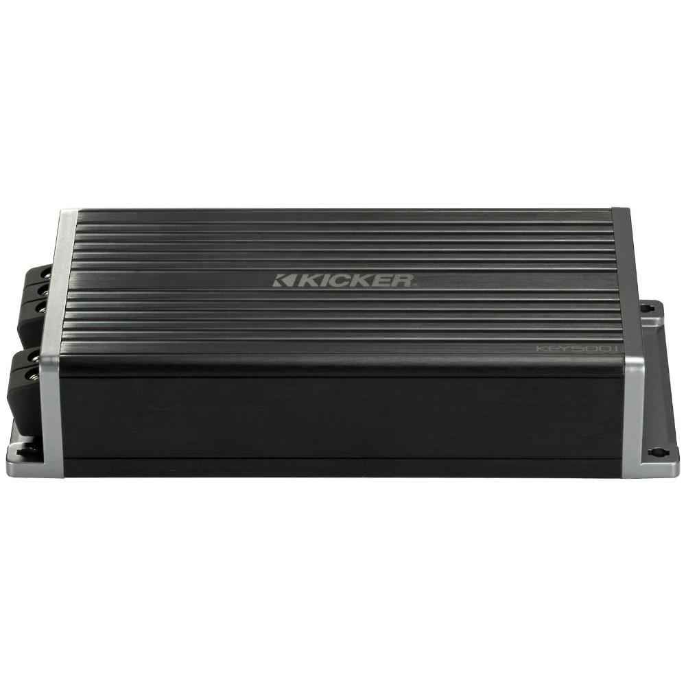 Kicker 47KEY500.1 Amp 1 Channel Smart Mono Subwoofer Car Amplifier up to 500w RMS - Image 3
