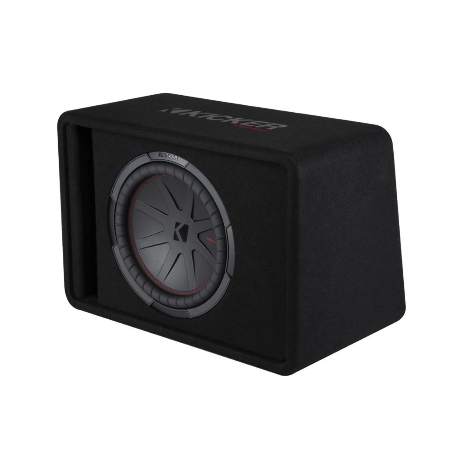 Kicker 48VCWR122 Sub 12 Inch CompR Ported Loaded Subwoofer Enclosure 500w RMS