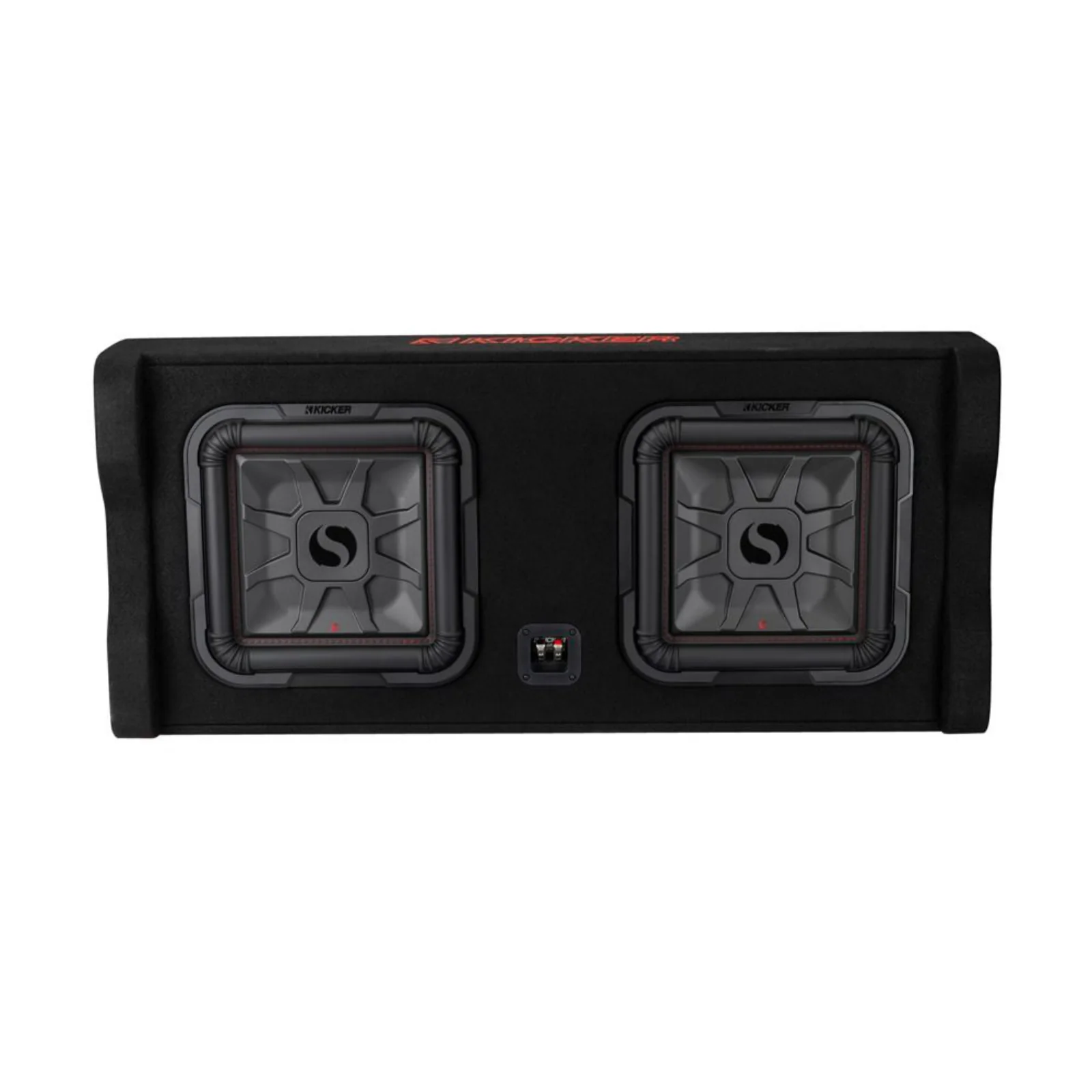 Kicker 49DL7TDF122 Dual 12 Inch L7T Subwoofer Down Firing Loaded Enclosure 1200w - Image 2