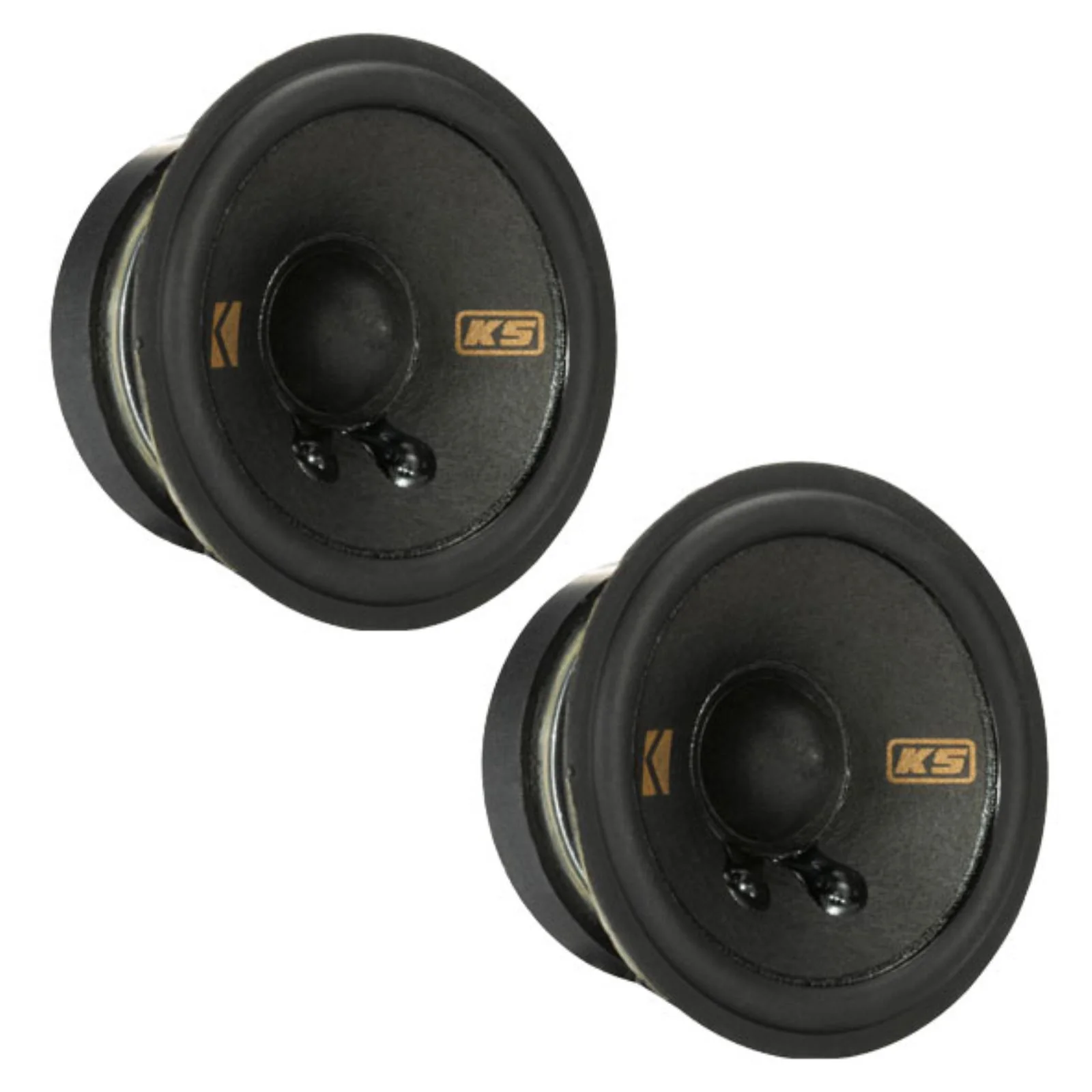 Kicker 51KSC2704 KS Series 2.75" 8cm 2 Way Car Door Dash Coaxial Speakers 50w RMS