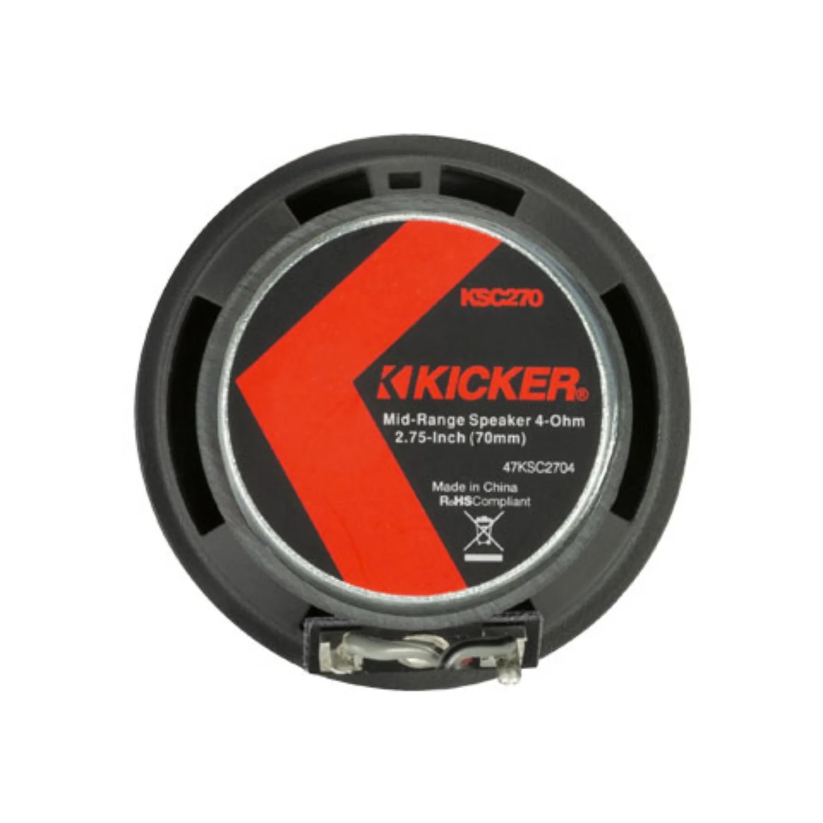 Kicker 51KSC2704 KS Series 2.75" 8cm 2 Way Car Door Dash Coaxial Speakers 50w RMS - Image 3