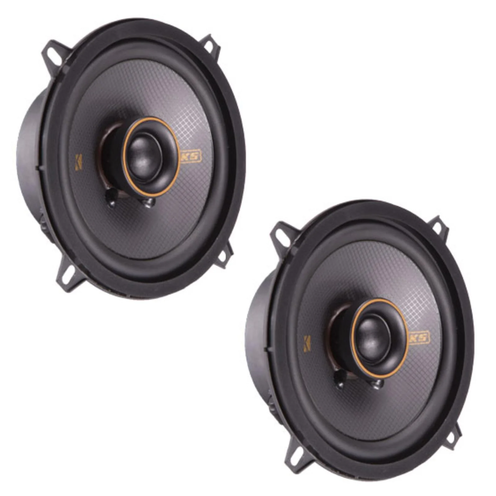 Kicker 51KSC504 KS Series 5" 13cm 2 Way Car Door Dash Coaxial Speakers 75w RMS