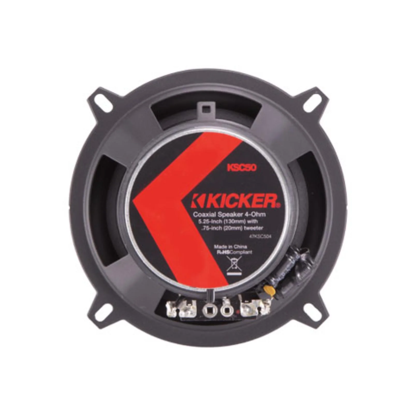 Kicker 51KSC504 KS Series 5" 13cm 2 Way Car Door Dash Coaxial Speakers 75w RMS - Image 3