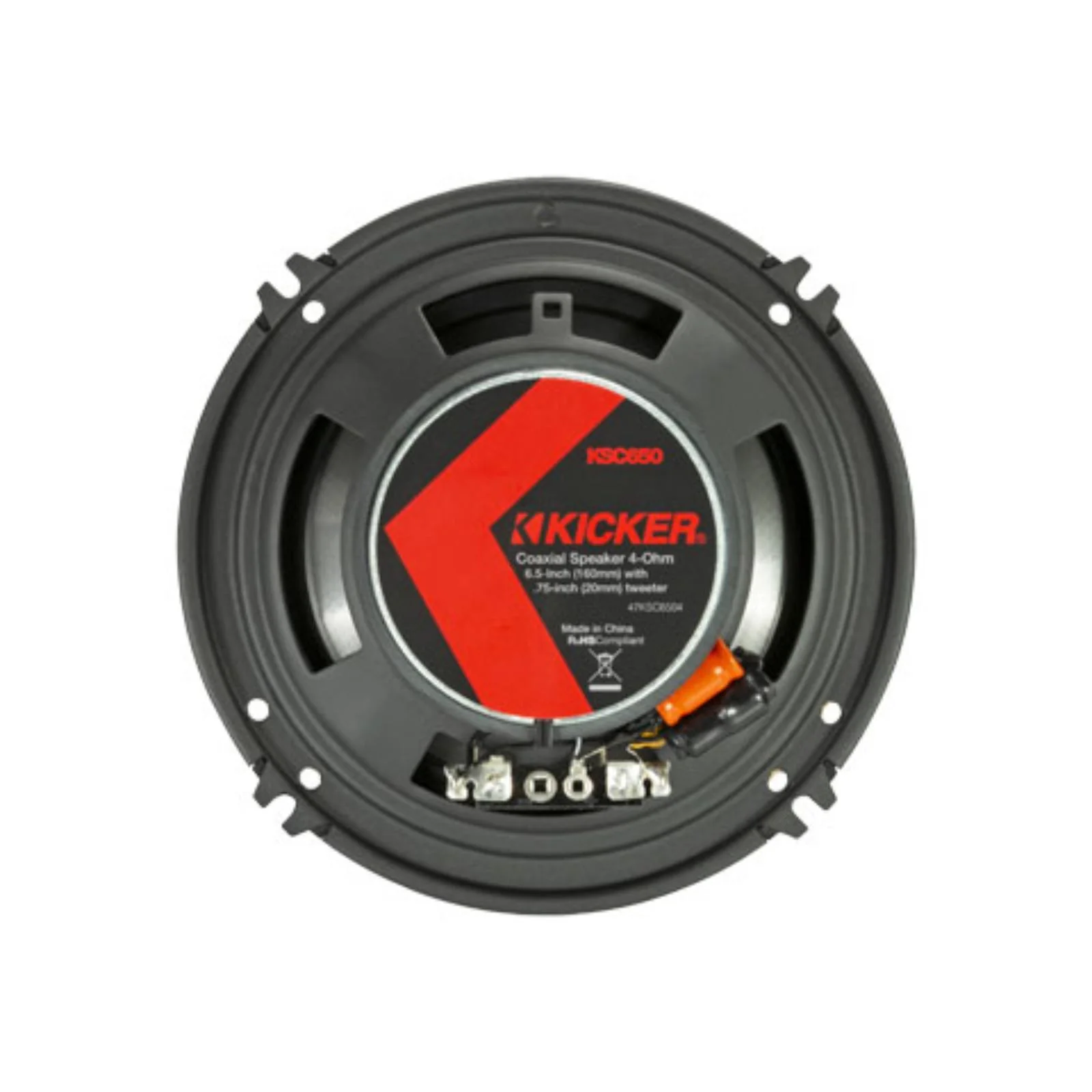 Kicker 51KSC6504 KS Series 6.5" 16.5cm 2 Way Car Door Coaxial Speakers 100w RMS - Image 4