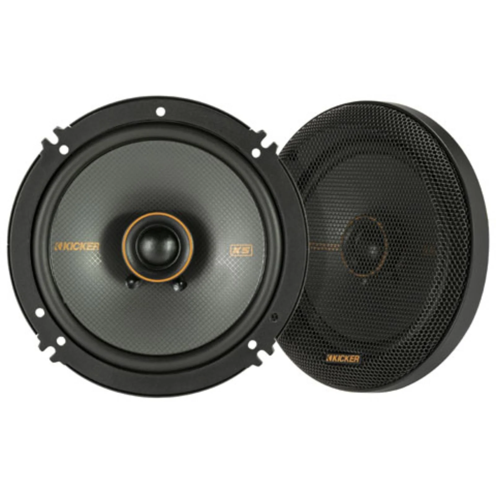 Kicker 51KSC6504 KS Series 6.5" 16.5cm 2 Way Car Door Coaxial Speakers 100w RMS - Image 6