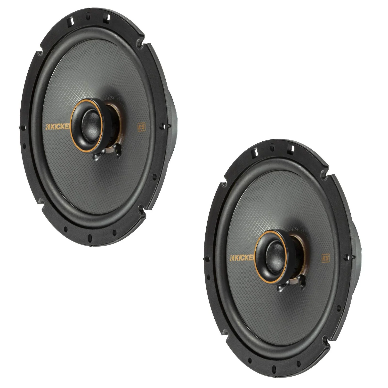 Kicker 51KSC6704 KS Series 6.75" 17cm 2 Way Car Door Coaxial Speakers 100w RMS