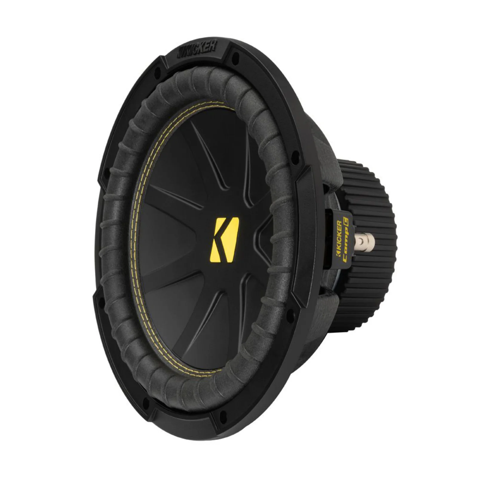 Kicker 50CWCS104 Sub CompC 10 Inch Single Voice Coil Car Subwoofer 4Ohm 250w RMS