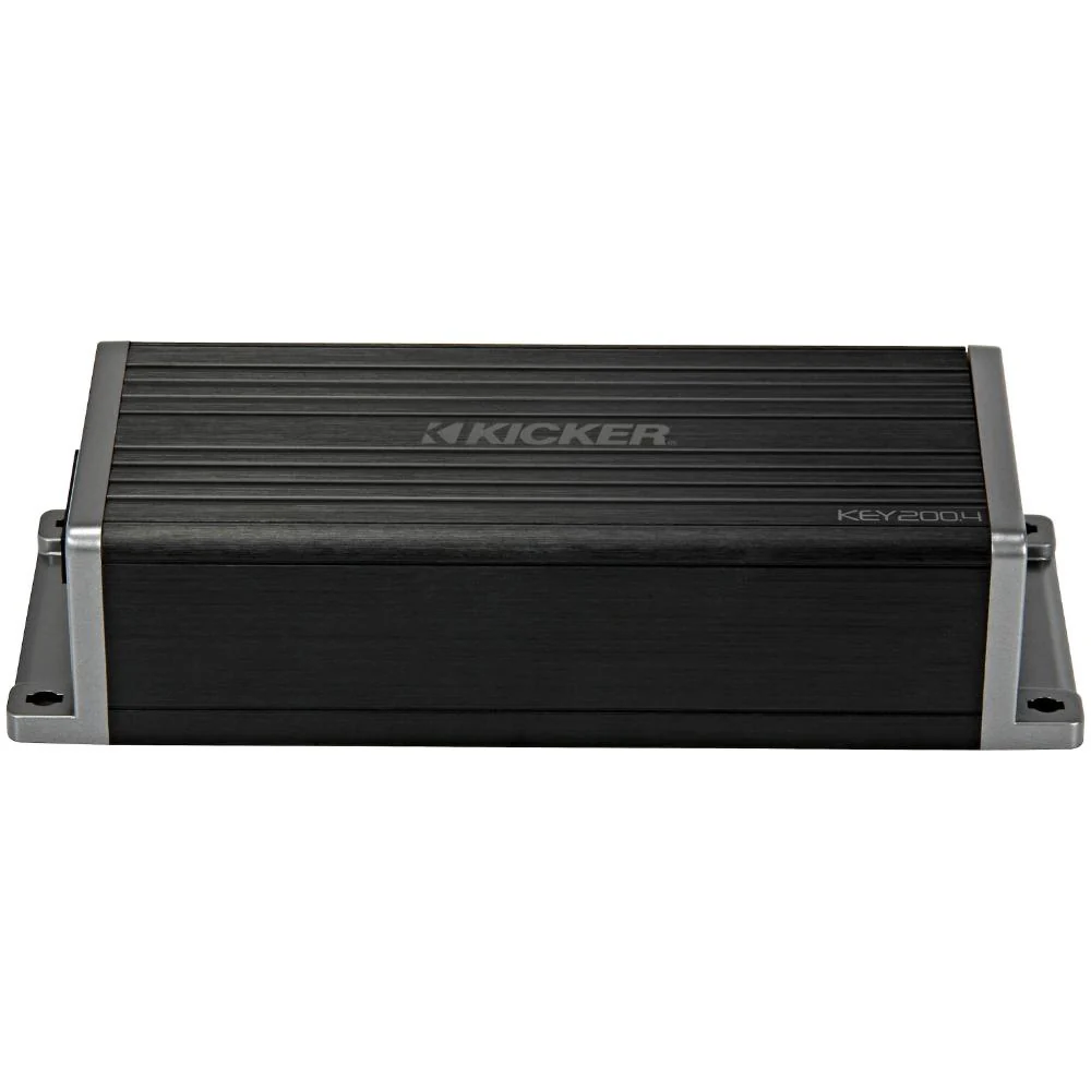 Kicker KEY200.4 Amp 4 Channel Full Range Car Smart Amplifier & DSP 4x50w - Image 3