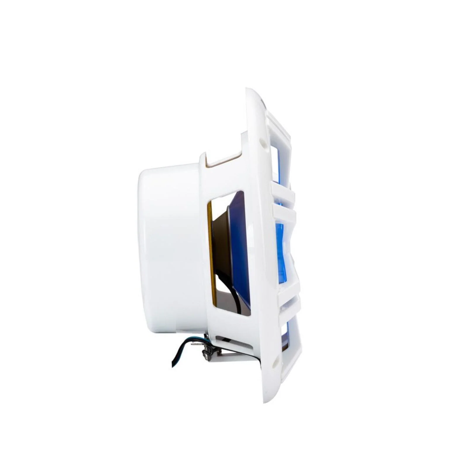 Kicker Marine 49KM604WL Speakers KM 6.5" Coaxial White LED Grills Boat Rib 50w - Image 4