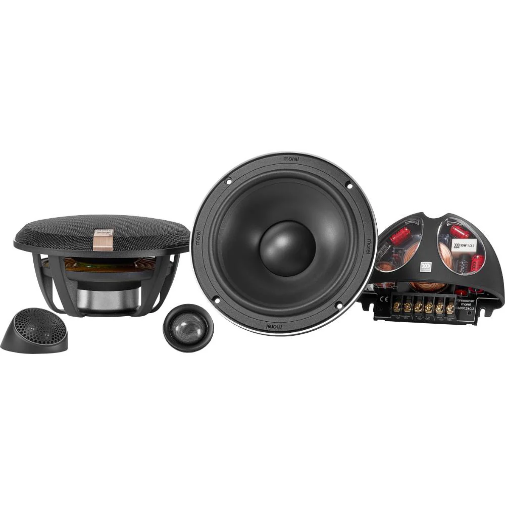 Morel Hybrid 62 2 Way Car Component Speakers MW Woofers MT300 Tweeters 140w RMS - Image 11