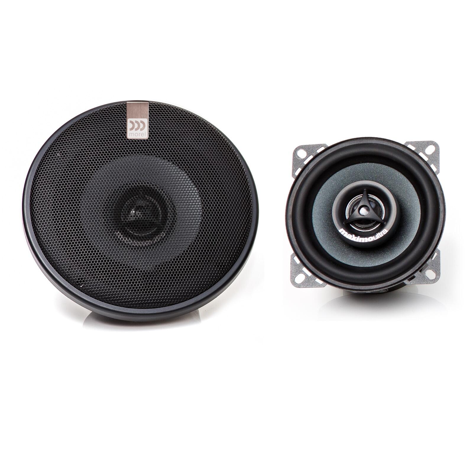 Morel Maximo Ultra 402 MKII 4 Inch 2 Way Coaxial Car Van Door Speakers 80w RMS