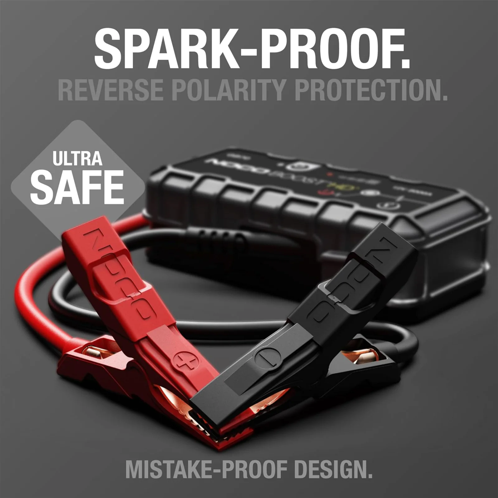 NOCO Boost GB70 2000A UltraSafe Jump Starter Power Pack 12V Car Battery Booster - Image 3
