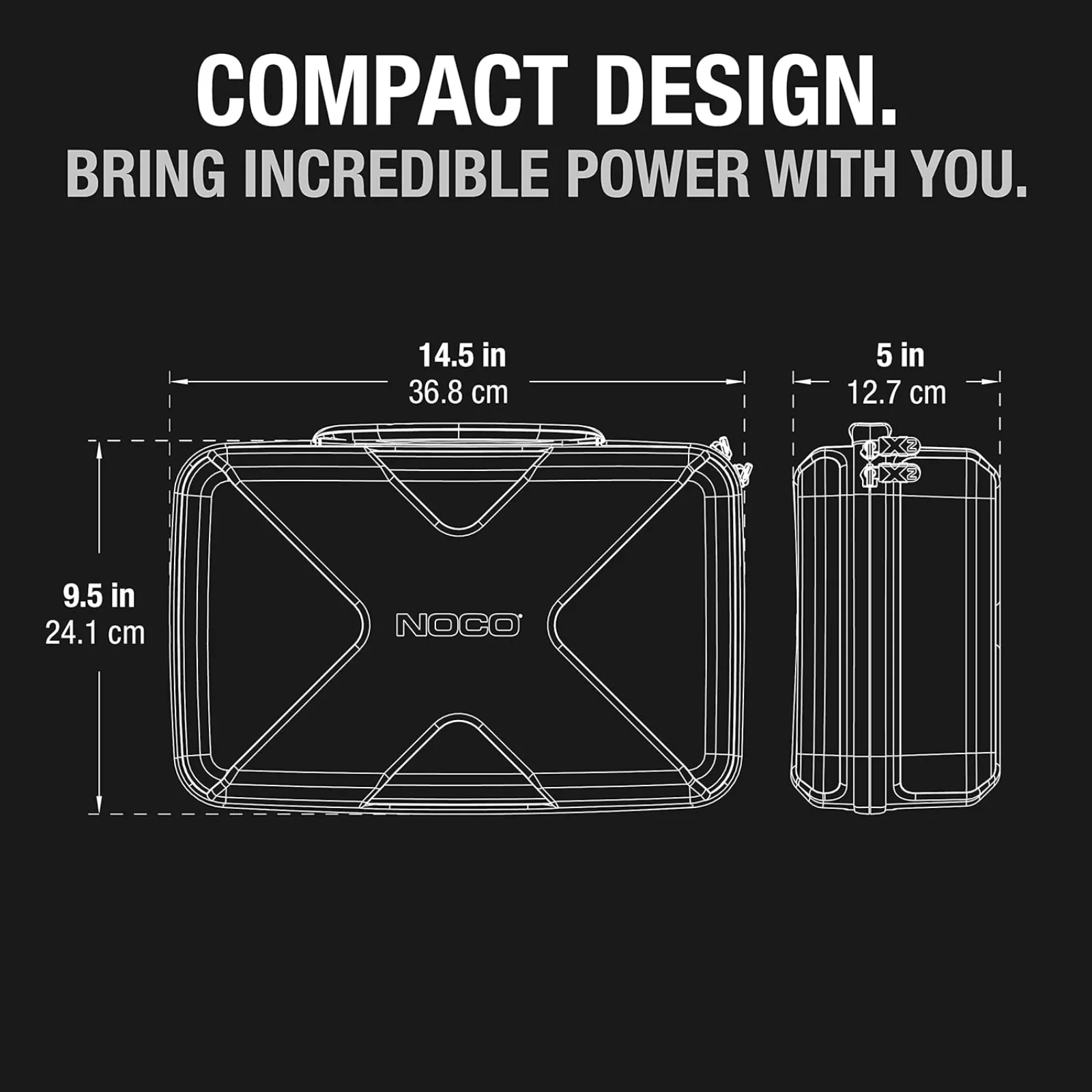 NOCO GBC104 EVA Protective Carry Case for GBX155 Boost Jump Start Chargers - Image 7
