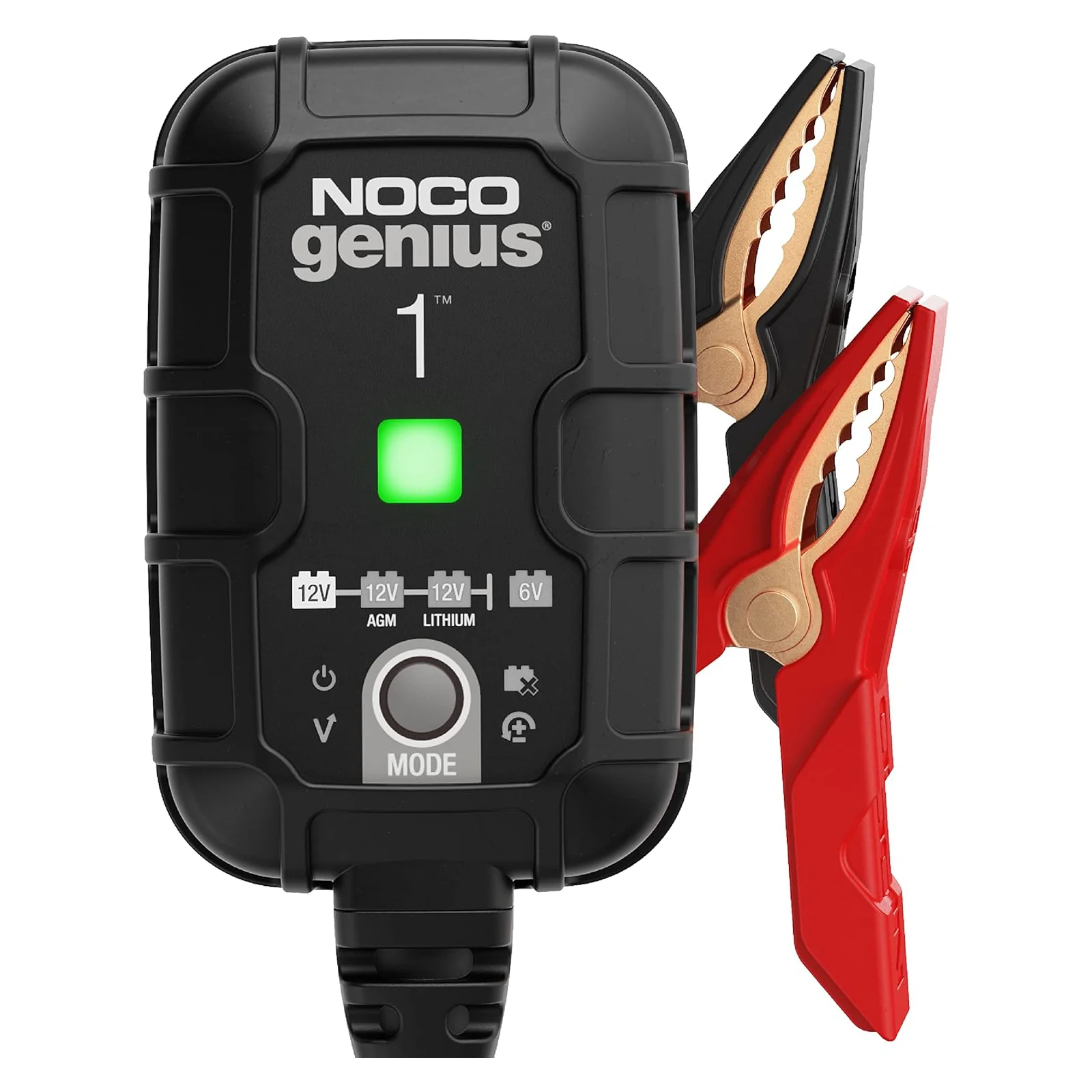 NOCO Genius1 6V/12V 1A Smart Battery Trickle Charger Maintainer Desulfator