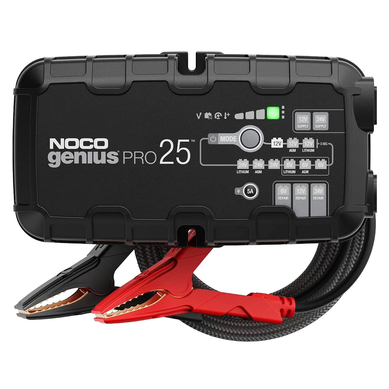 NOCO GeniusPRO25 6V/12V/24V 25A Battery Trickle Charger Maintainer Desulfator