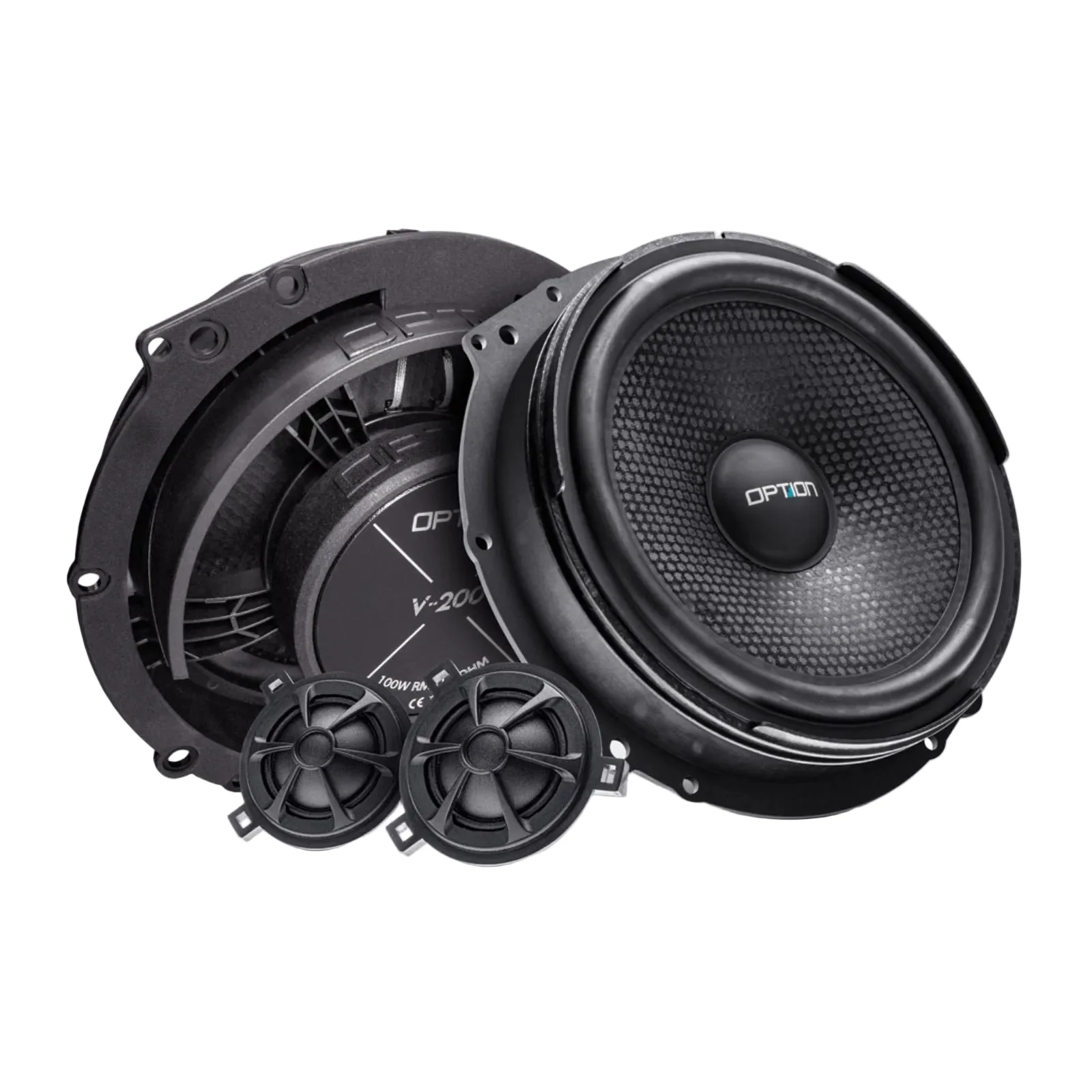 Option Audio LS-113 Plug & Play Component Speakers for Cupra Formentor