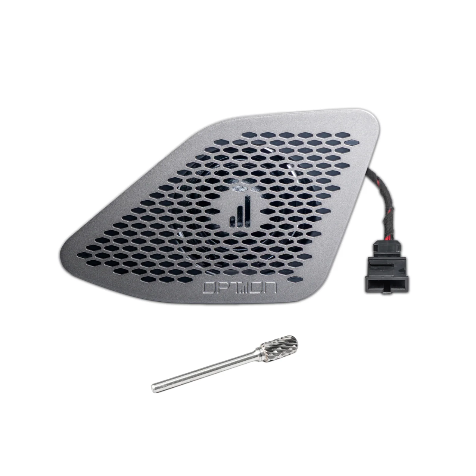 Option Audio Pro Edition VW Transporter T6 Tweeters with Stainless Steel Grill - Image 2