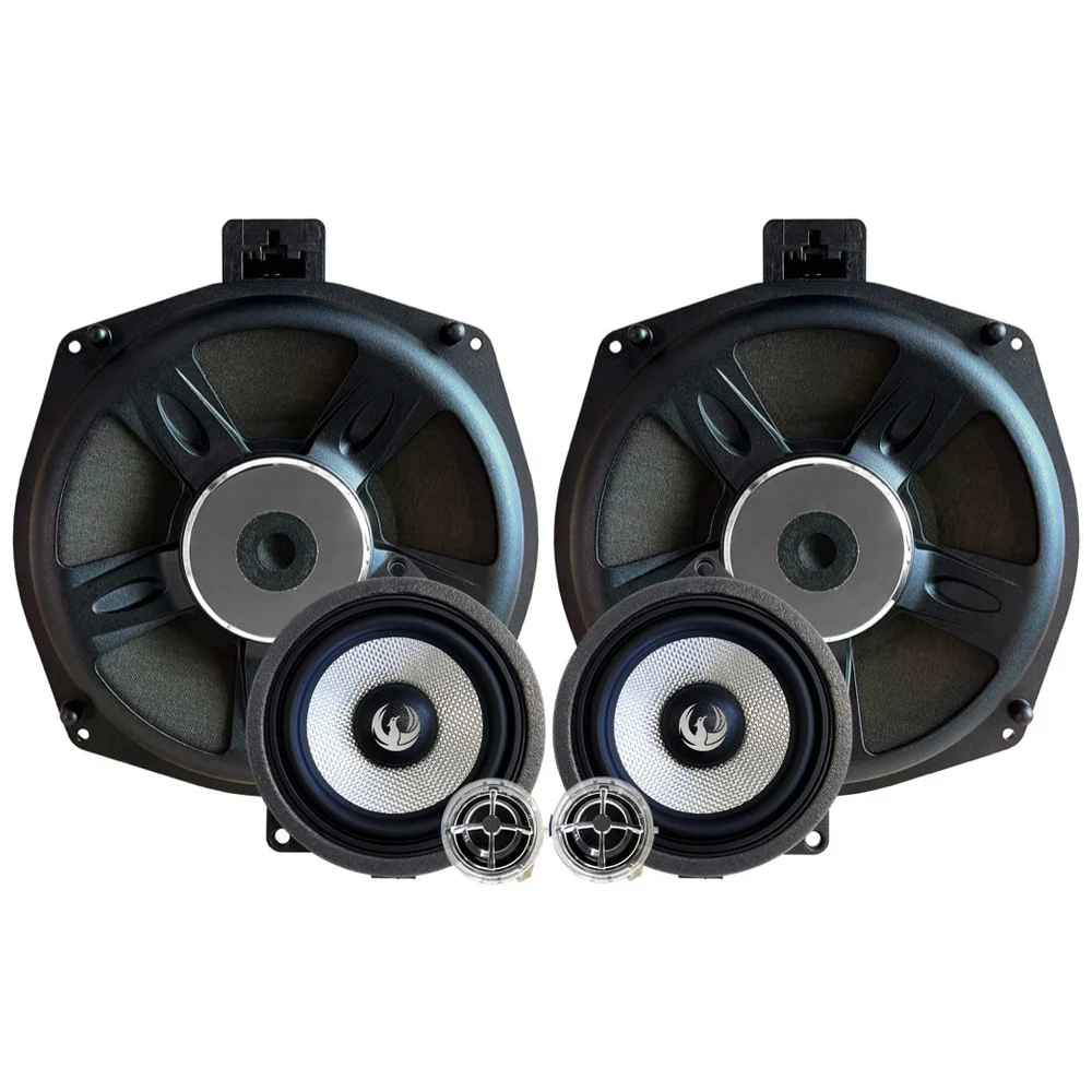 Phoenix Gold ZDSKB1 3 Way Plug and Play HiFi 676 Speaker Kit for Select BMW Cars