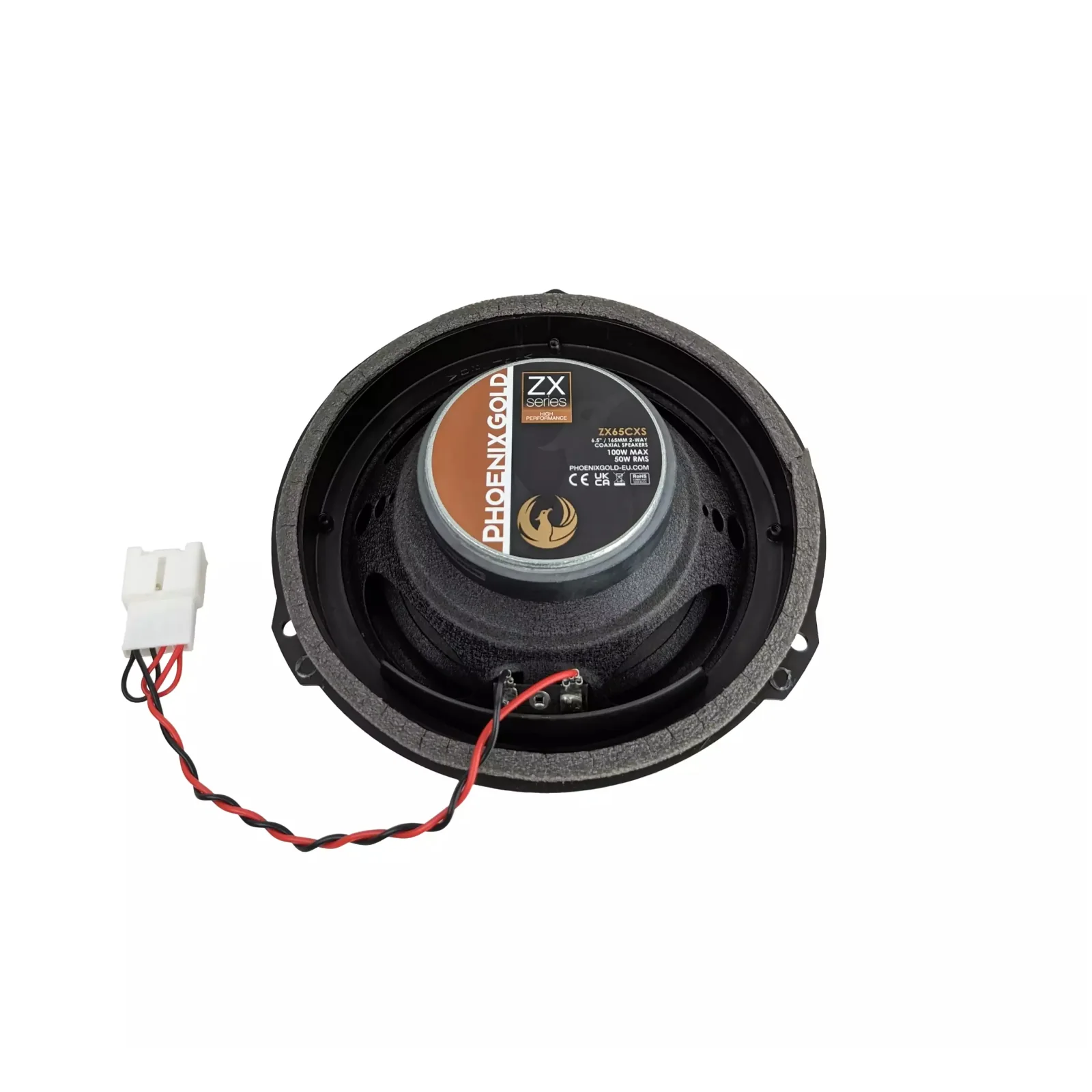 Phoenix Gold ZDSKF2 Ford 2 Way Plug & Play 6.5 Inch Coaxial Speakers 50w RMS - Image 5