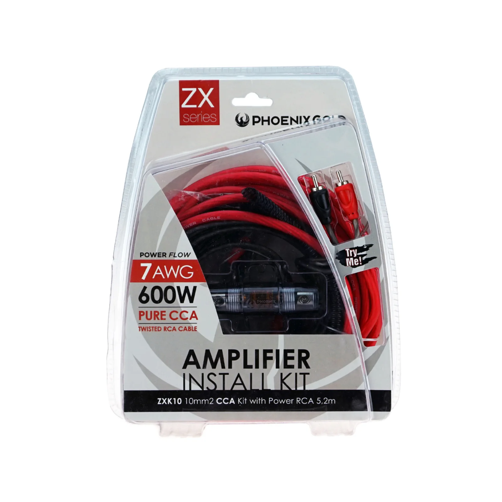 Phoenix Gold ZXK10 CCA Amplifier Wiring Kit 7 AWG Car Amp Power Kit Fuse Holder - Image 2