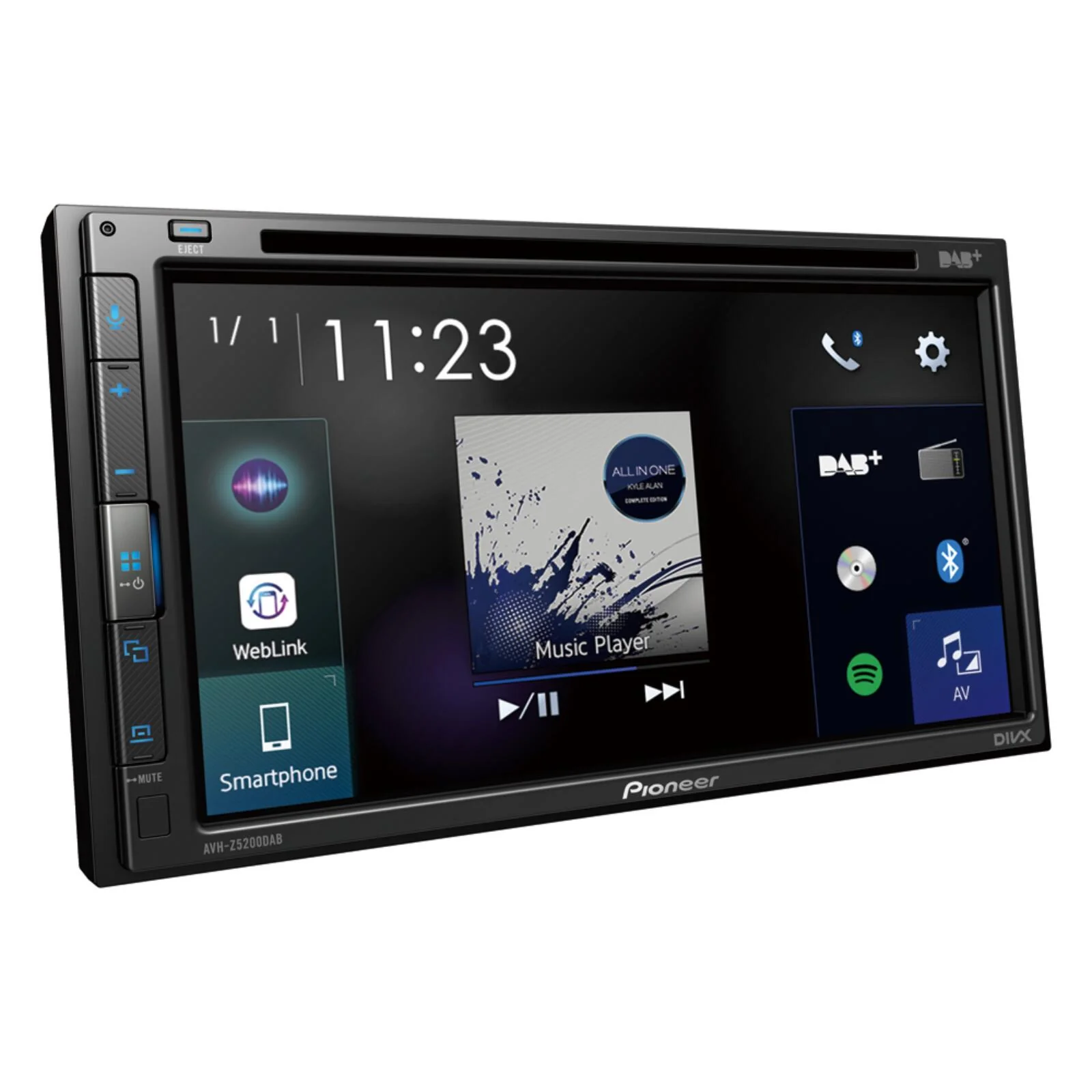 Pioneer AVH-Z5200DAB 6.8" Apple CarPlay CD DVD DAB Radio Bluetooth Car Stereo - Image 4