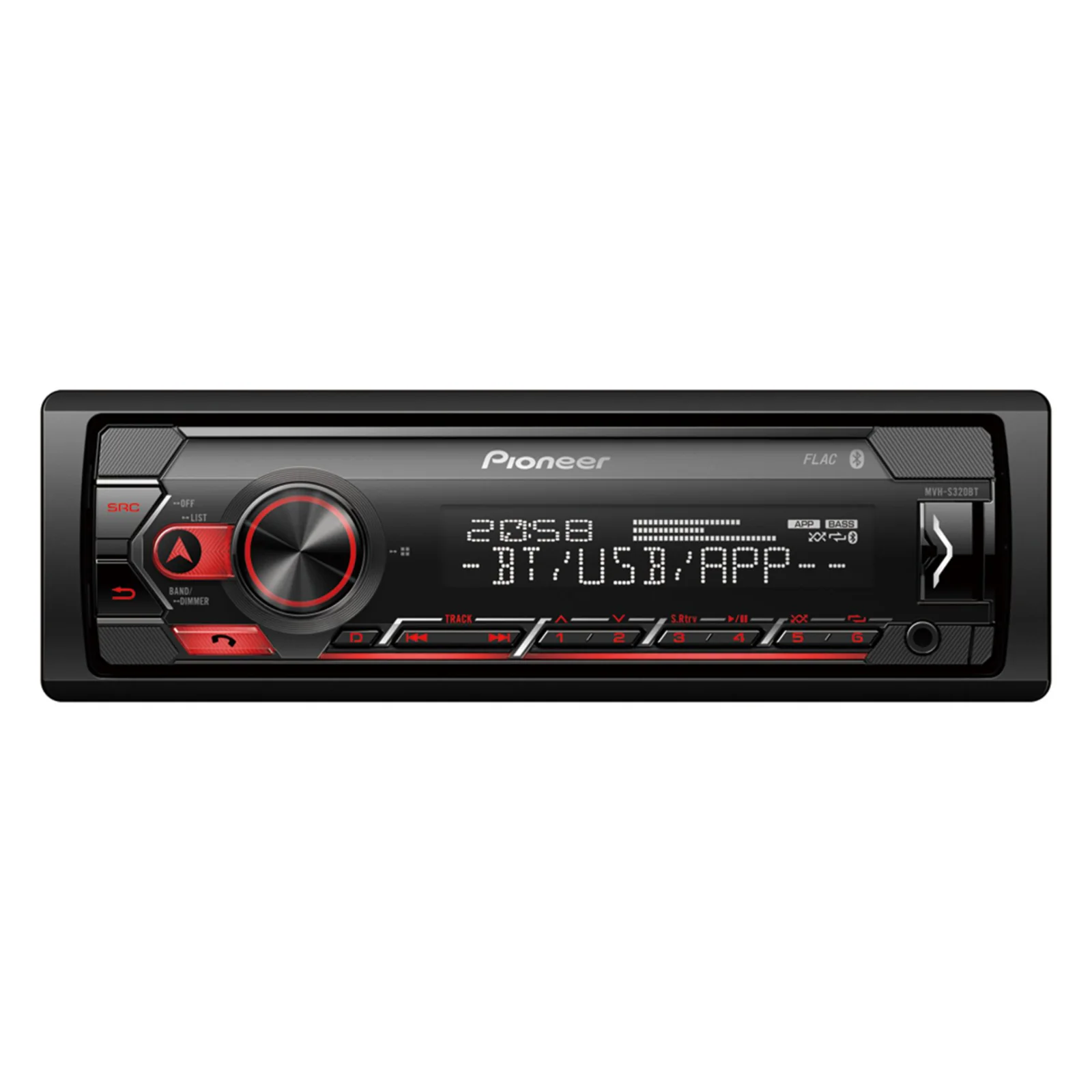 Pioneer MVH-S320BT Car Stereo Radio Bluetooth Spotify USB AUX Android Devices