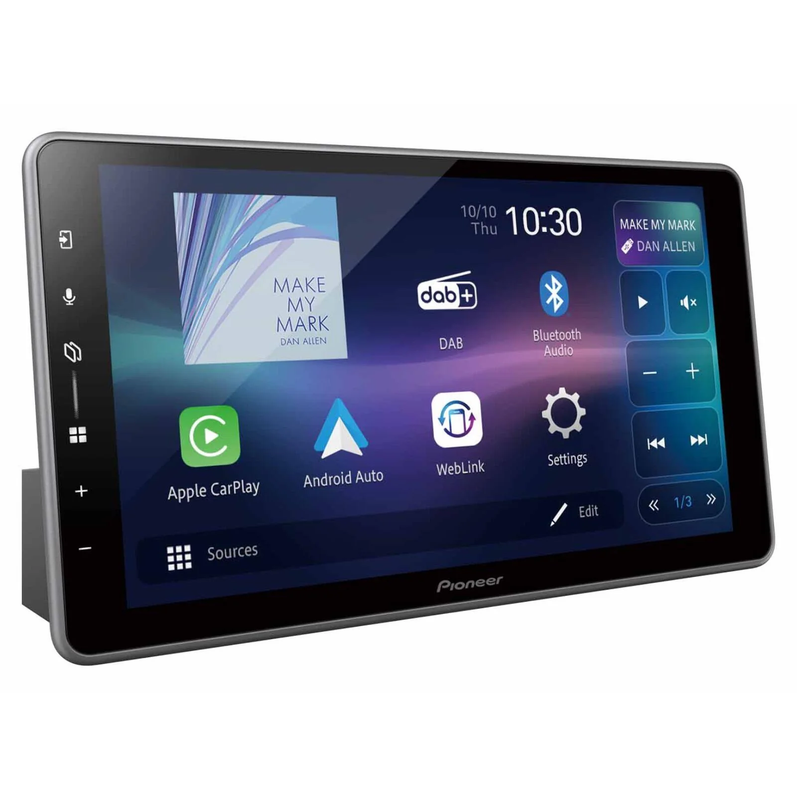 Pioneer SPH-DA97DAB-UNI Single Din Car Stereo Apple CarPlay Android Auto 9 Inch - Image 3