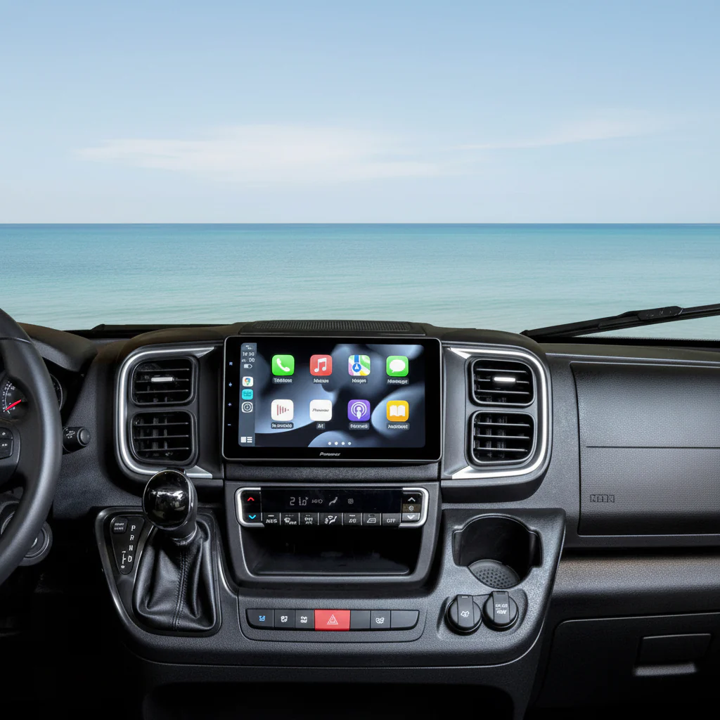 Pioneer SPH-EVO98DAB 9 Inch Apple CarPlay Android Auto Floating Car Van Stereo - Image 6