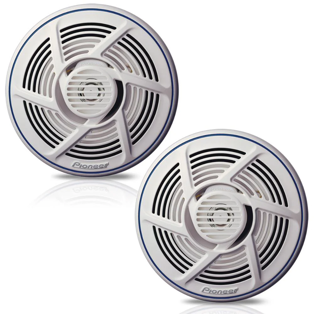 Pioneer TS-MR1640 Speakers 6.5" 16cm 2 Way Marine Boat Coaxial System 30w RMS